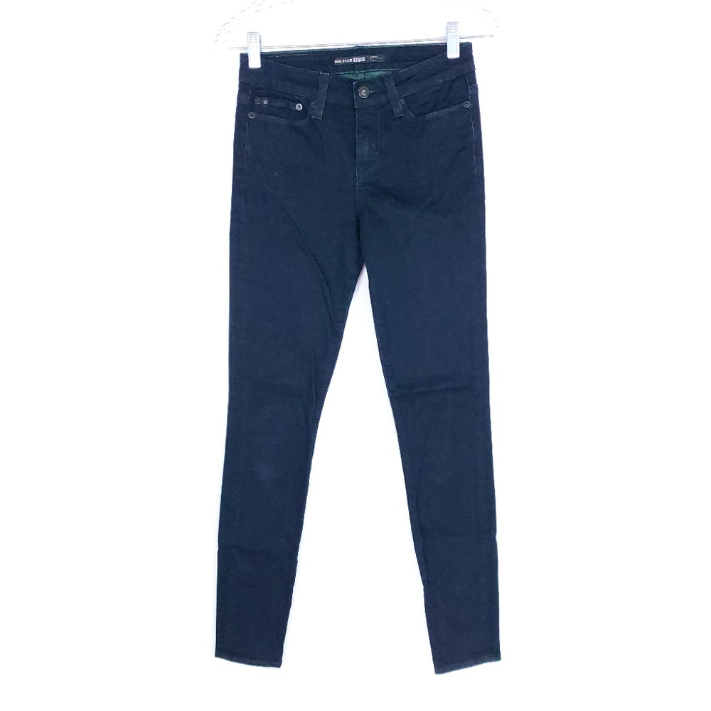 Big Star Women Jean Low Rise Skinny Size 25 (26x29)
